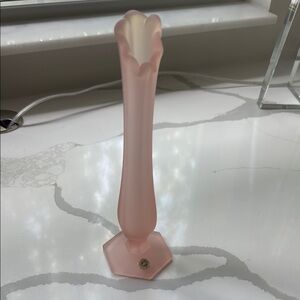 Westmoreland Elegant Pink Glass Bud Vase